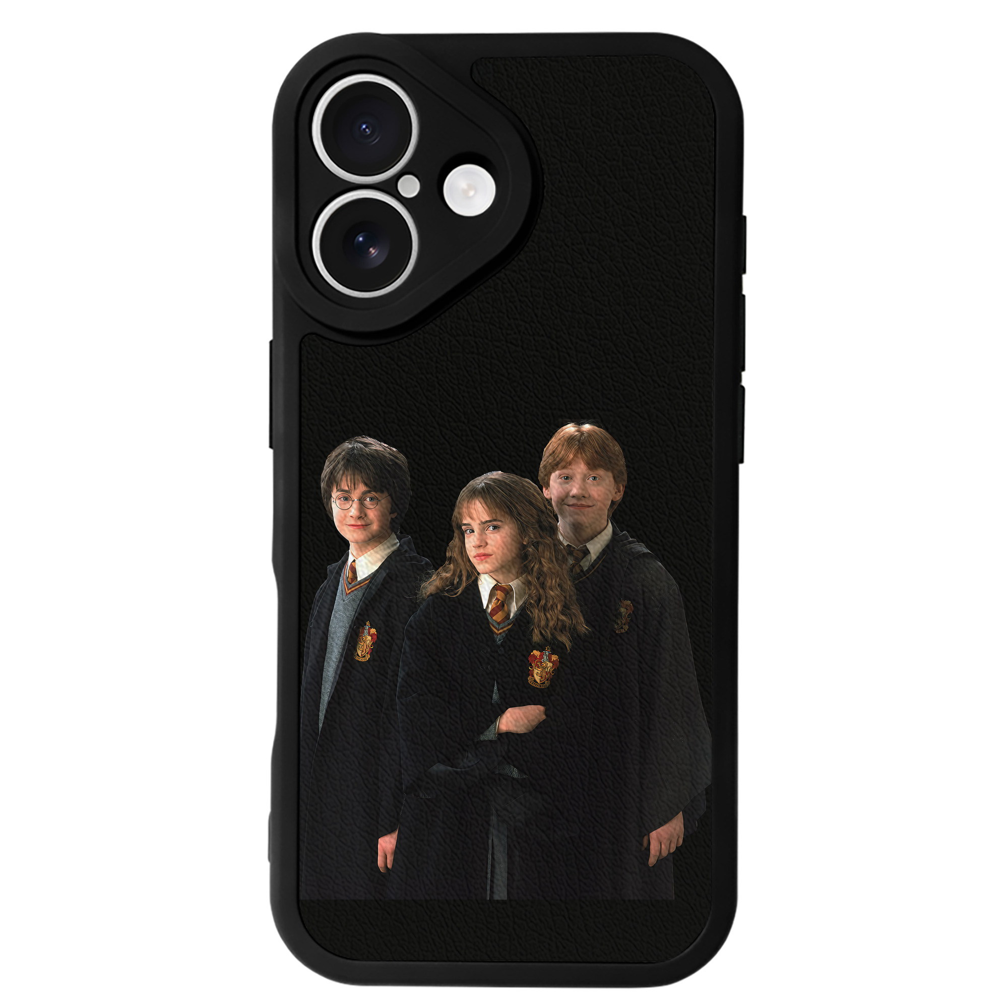 （画像用） Harry Potter ハリー・ポッターシリーズ 【iPhone 16シリーズ対応】シリコンスマホケース（レザー調） 材質：シリコン